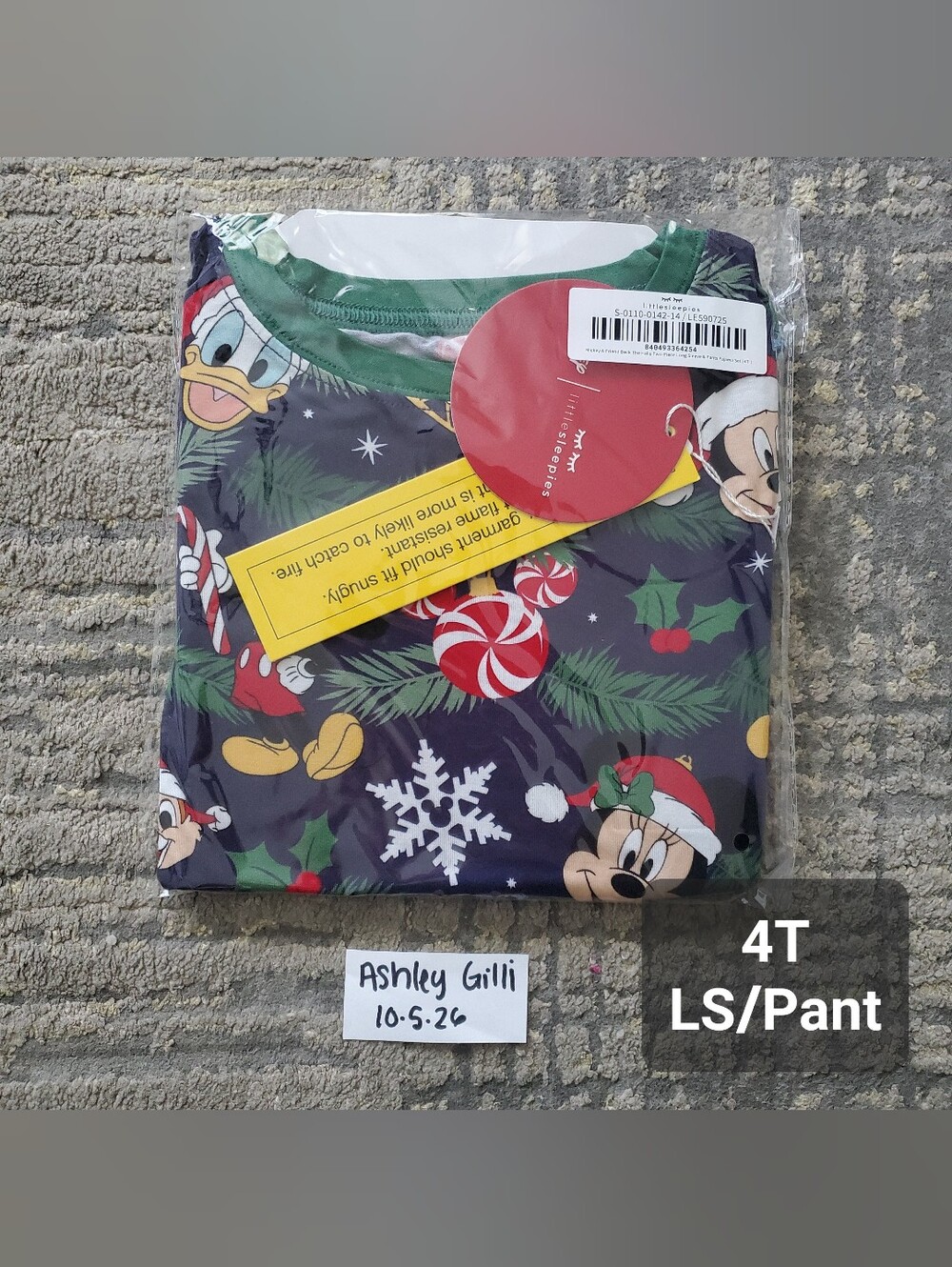 Little Sleepies Christmas Disney Set